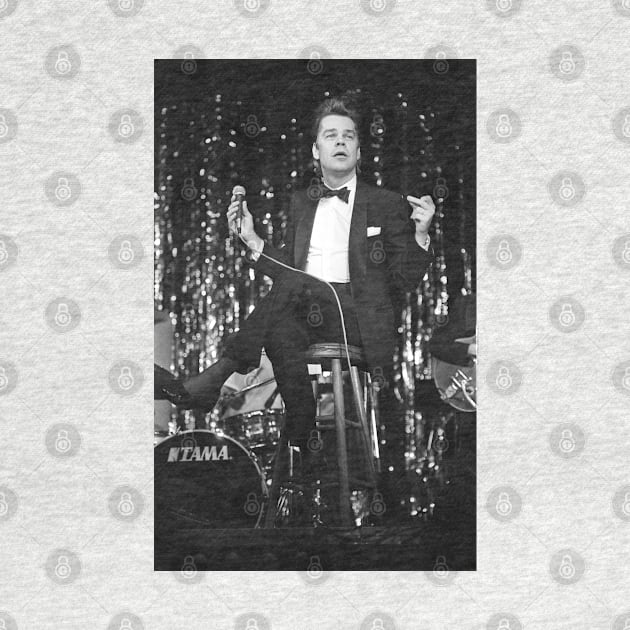 Buster Poindexter BW Photograph by Concert Photos